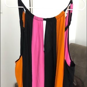 Kristine Silk Crepe De Chine Halterneck Gown